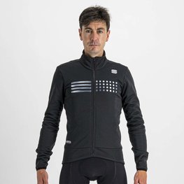 SPORTFUL Cycling thermal jacket - TEMPO - black