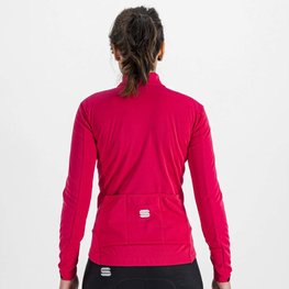 SPORTFUL Cycling thermal jacket - TEMPO W LADY - pink