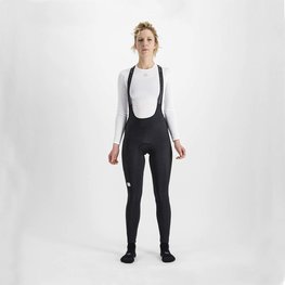 SPORTFUL Cycling long bib trousers - CLASSIC W LADY - black