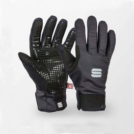 SPORTFUL Cycling long-finger gloves - SOTTOZERO - black