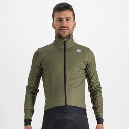 SPORTFUL Cycling windproof jacket - FIANDRE PRO MEDIUM - green/black