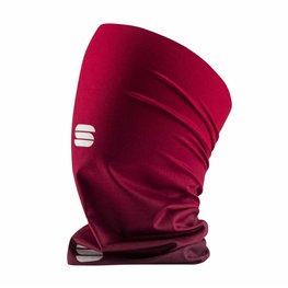 SPORTFUL Cycling neckwarmer - MATCHY - red/yellow/bordeaux