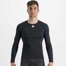 SPORTFUL Cycling long sleeve t-shirt - MIDWEIGHT LAYER - black
