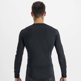 SPORTFUL Cycling long sleeve t-shirt - MIDWEIGHT LAYER - black