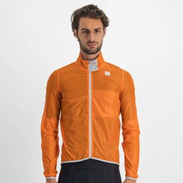 SPORTFUL Cycling windproof jacket - HOT PACK EASYLIGHT - orange