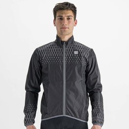 SPORTFUL Cycling windproof jacket - REFLEX - black