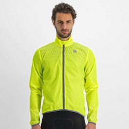 SPORTFUL Cycling windproof jacket - REFLEX - light green