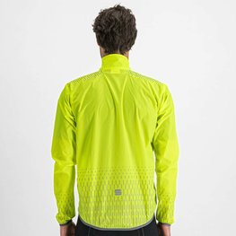 SPORTFUL Cycling windproof jacket - REFLEX - light green
