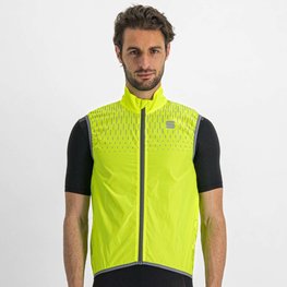SPORTFUL Cycling gilet - REFLEX - yellow