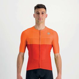 SPORTFUL Cycling short sleeve jersey - LIGHT PRO - orange