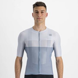 SPORTFUL Cycling short sleeve jersey - LIGHT PRO - grey