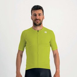SPORTFUL Cycling short sleeve jersey - MATCHY - green
