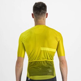 SPORTFUL Cycling short sleeve jersey - BOMBER - yellow