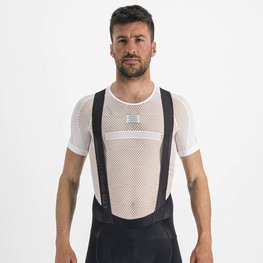 SPORTFUL Cycling short sleeve t-shirt - 2ND SKIN - white