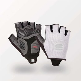 SPORTFUL Cycling fingerless gloves - TC - white