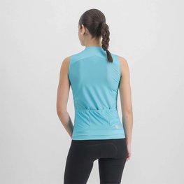 SPORTFUL Cycling sleeveless jersey - MATCHY LADY - light blue