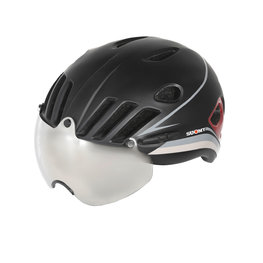 SUOMY Cycling helmet - VISION - black/bordeaux