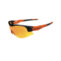 SUOMY Cycling sunglasses - FIANDRE - black/orange
