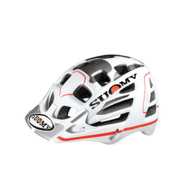SUOMY Cycling helmet - SCRAMBLER MTB - red/white/grey