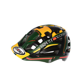 SUOMY Cycling helmet - SCRAMBLER MTB - black/green/yellow