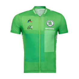 Cycling short sleeve jersey - TOUR DE FRANCE 2018 - green