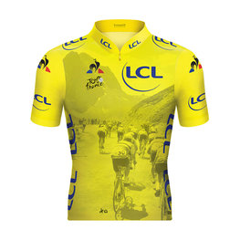 Cycling short sleeve jersey - TOUR DE FRANCE 2019 - yellow