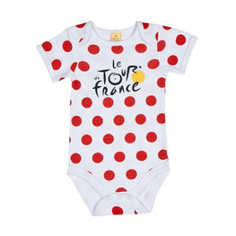 baby romper - POIS - white/red