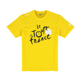 Cycling short sleeve t-shirt - KIDS - yellow