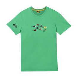 TDF Cycling short sleeve t-shirt - KIDS GRAPHIC - green