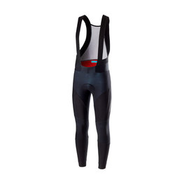 CASTELLI Cycling long bib trousers - TEAM SKY 2019 WINTER - black