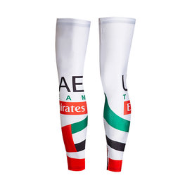 Cycling full-leg warmers - UAE 2019  - red/white/green/black