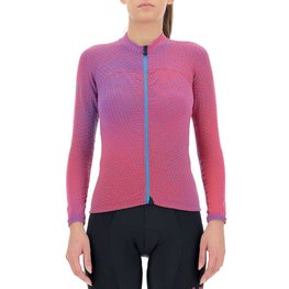 UYN Cycling winter long sleeve jersey - SPECTRE LADY WINTER - pink