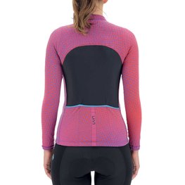 UYN Cycling winter long sleeve jersey - SPECTRE LADY WINTER - pink