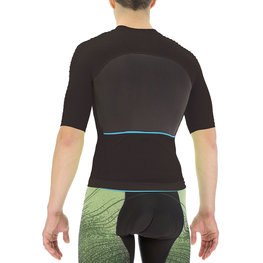 UYN Cycling short sleeve jersey - BIKING AIRWING - black