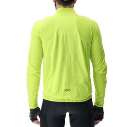 UYN Cycling windproof jacket - ULTRALIGHT WIND - yellow