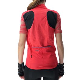UYN Cycling gilet - ULTRALIGHT WIND LADY - pink/black