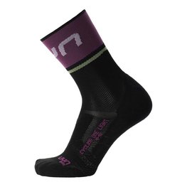 UYN Cyclingclassic socks - ONE LIGHT LADY - purple/black