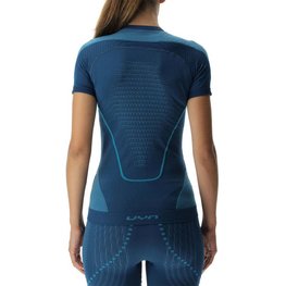 UYN Cycling short sleeve t-shirt - EVOLUTYON UW LADY - blue