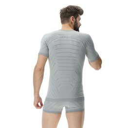 UYN Cycling short sleeve t-shirt - MOTYON - grey