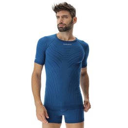 UYN Cycling short sleeve t-shirt - MOTYON - blue