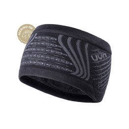 UYN Cycling headband - FUSYON MERINO - grey/black
