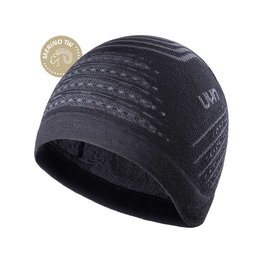 UYN Cycling hat - FUSYON MERINO - grey/black