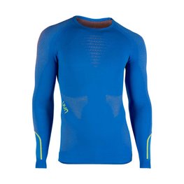 UYN Cycling long sleeve t-shirt - AMBITYON - blue/orange