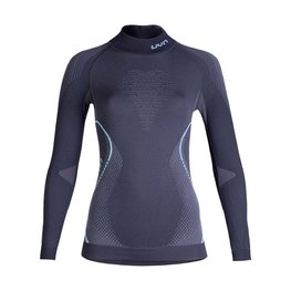 UYN Cycling long sleeve t-shirt - EVOLUTYON LADY - grey/black