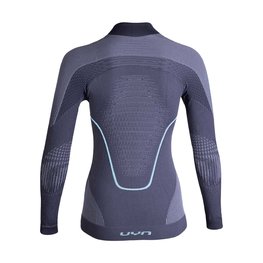 UYN Cycling long sleeve t-shirt - EVOLUTYON LADY - grey/black
