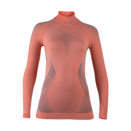 UYN Cycling long sleeve t-shirt - EVOLUTYON LADY - pink/grey
