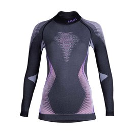 UYN Cycling long sleeve t-shirt - EVOLUTYON LADY - purple/pink/grey