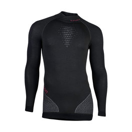 UYN Cycling long sleeve t-shirt - FUSYON MERINO - grey/black