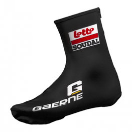 Cycling shoe covers - LOTTO SOUDAL 2019 - black