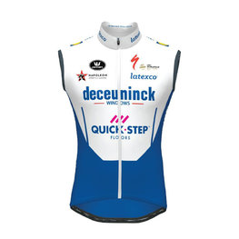 Cycling gilet - QUICKSTEP 2020 - blue/white
